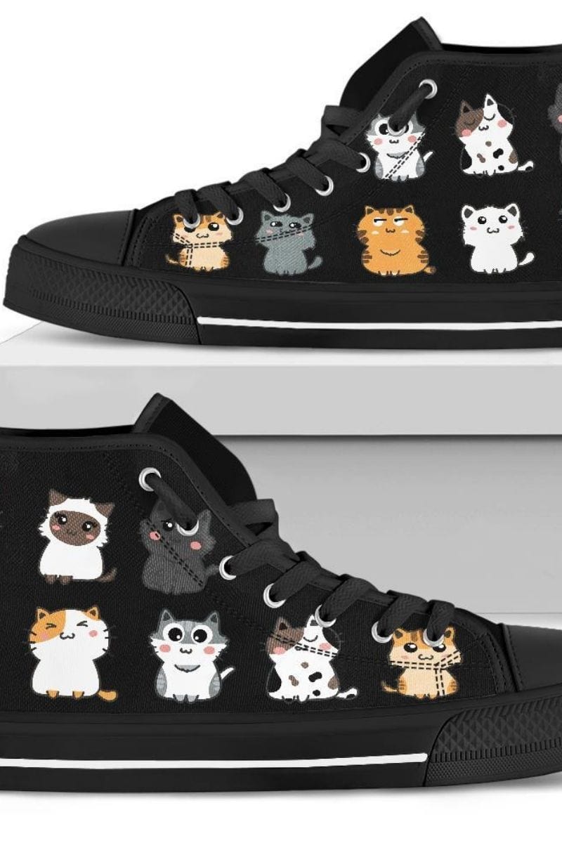 Converse on sale cat print