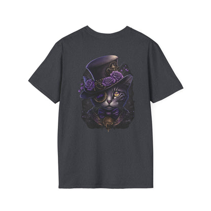 Steampunk Cat for USA customers only,  Unisex Softstyle T-Shirt