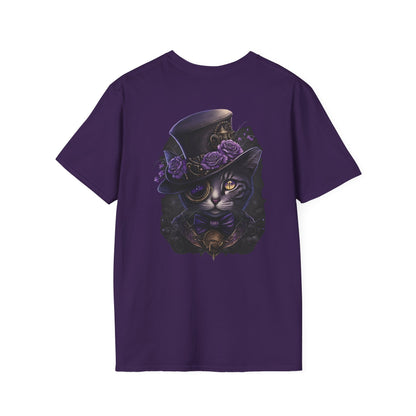 Steampunk Cat for USA customers only,  Unisex Softstyle T-Shirt