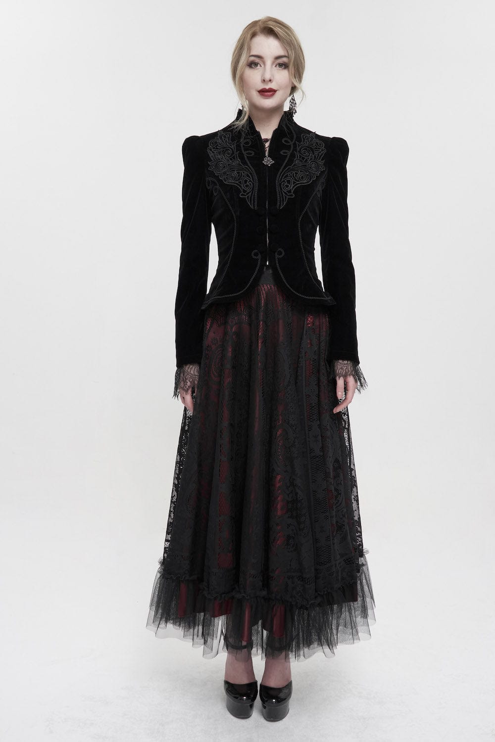 Gothic deals velvet jacket