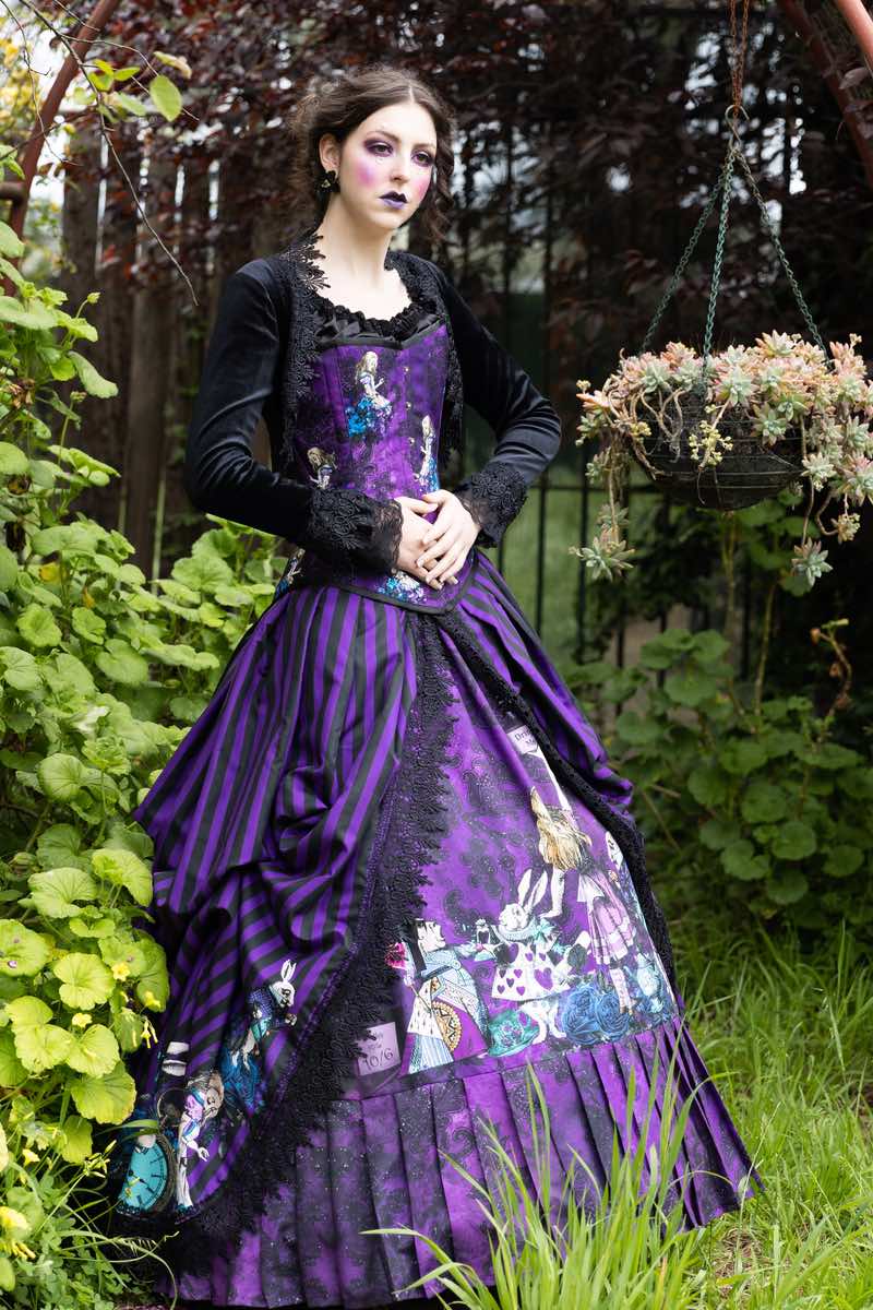 Black victorian wedding store dress