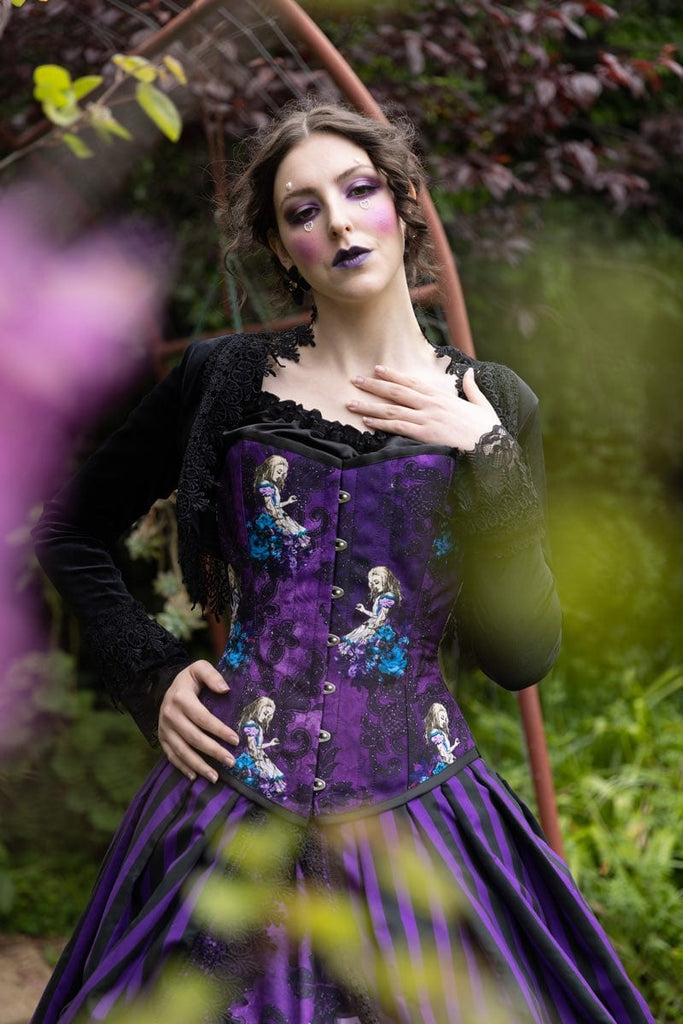 Alice in Wonderland Victorian Gown | gothic Alice in Wonderland Wedding ...