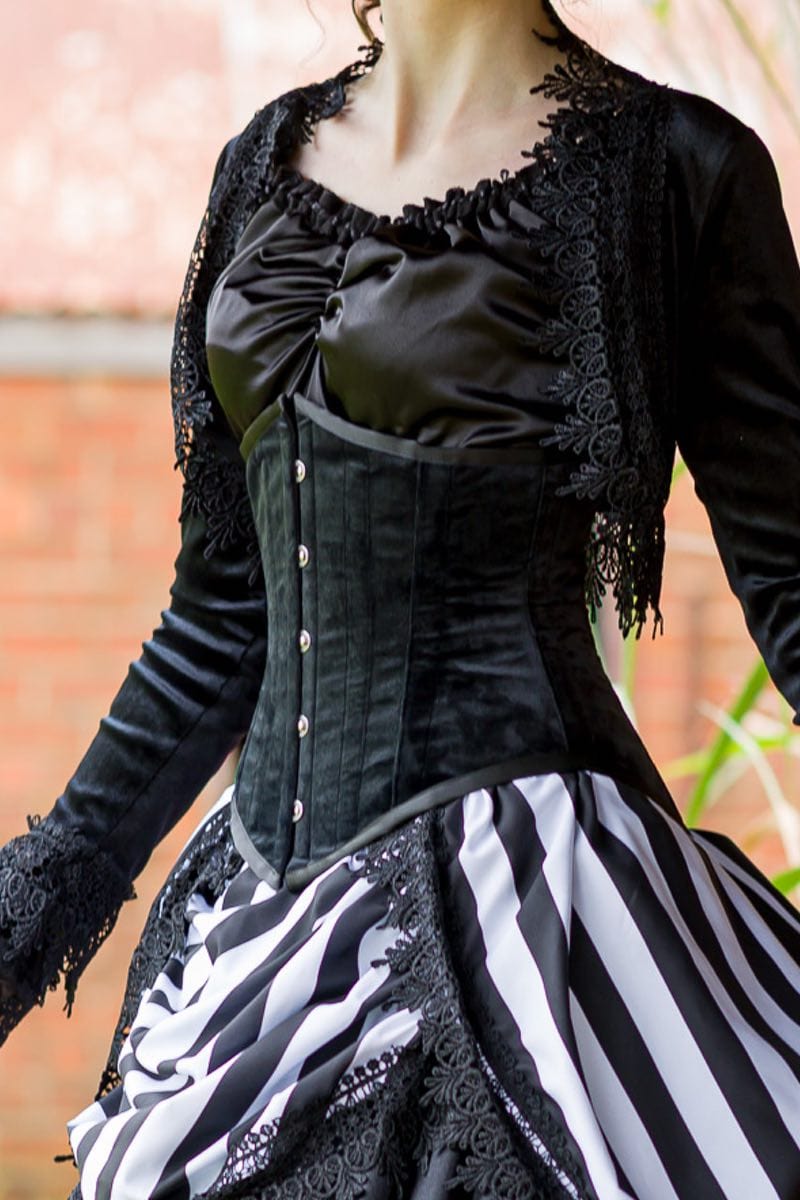 NAMILIA - inferno lace up corset - Shop now
