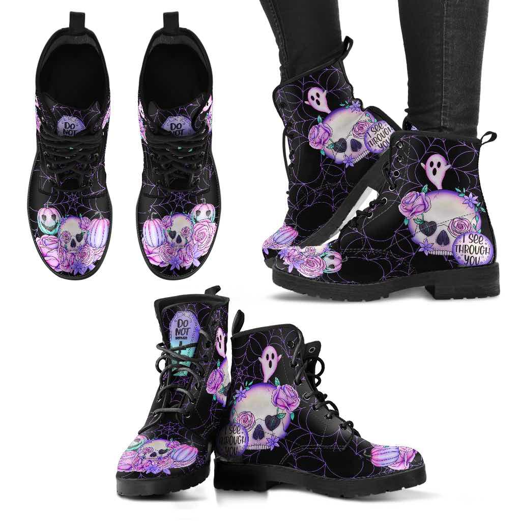 Pastel goth cheap boots