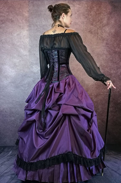 Victorian Steampunk Wedding Gowns | Gothic Victorian bridal gowns ...