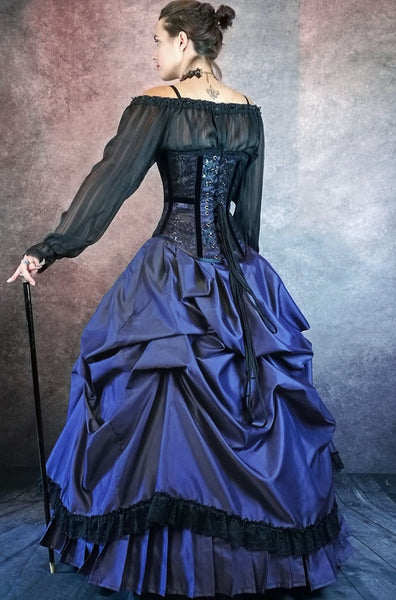 Victorian Steampunk Wedding Gowns | Gothic Victorian bridal gowns ...