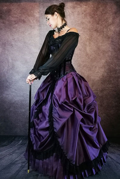 Victorian Steampunk Wedding Gowns | Gothic Victorian bridal gowns ...