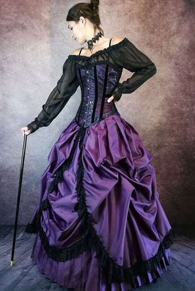 Victorian Steampunk Wedding Gowns | Gothic Victorian bridal gowns ...