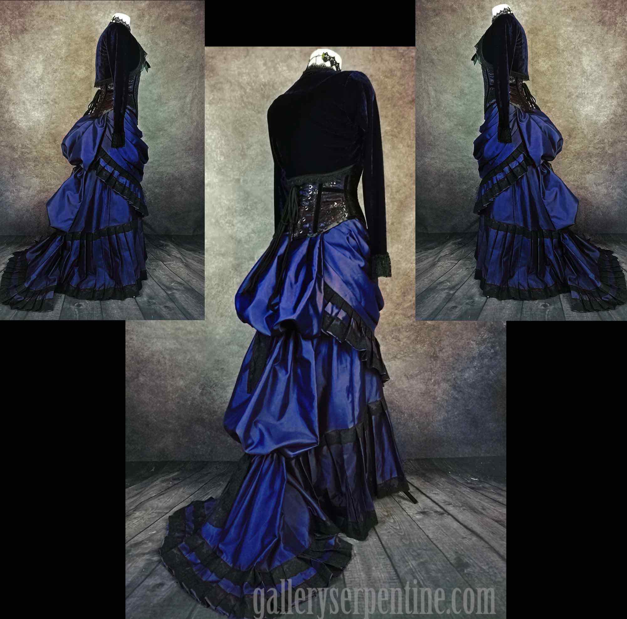 Blue 2024 victorian skirt