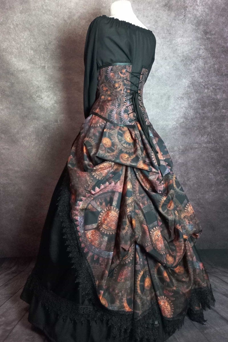 Steampunk Ball Gown steampunk custom sized made to measure