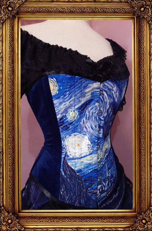 Gallery Serpentine Black Satin Under-Corset Top – Art of Adornment